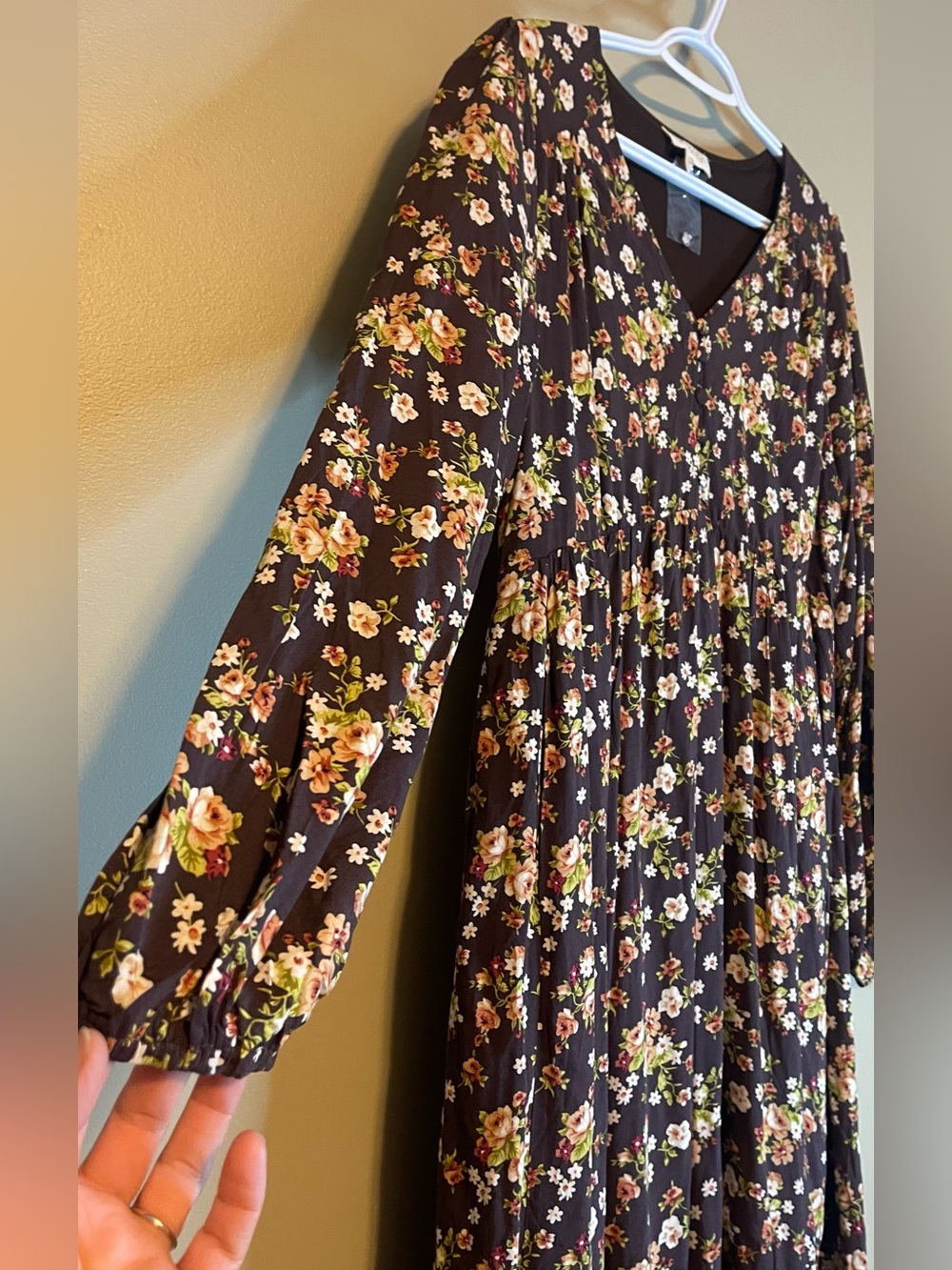Listicle Finally Fall Baby Doll Floral Dress - Picture 5 of 12